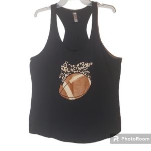 Next level women's XXL football pullover tank top. 2071